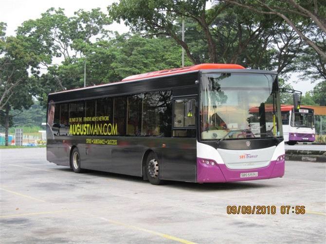 新加坡SBS公交车