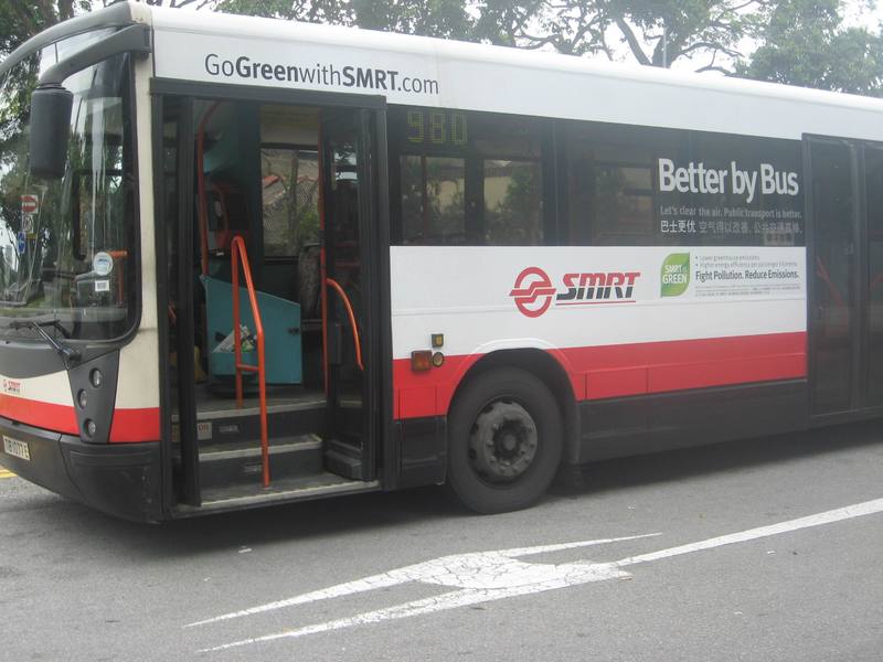 新加坡SMRT公交车